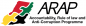 Accountability, Rule of Law and Anti-corruption Programme (ARAP) logo
